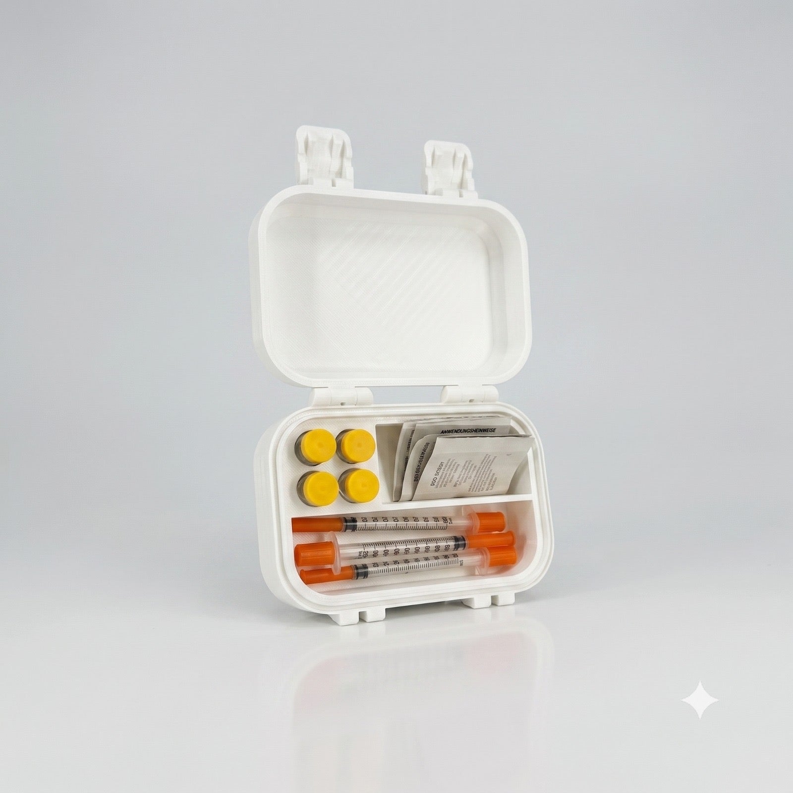 Peptforce V1 | 4x 3ML Vials + Tupfer + Spritzen
