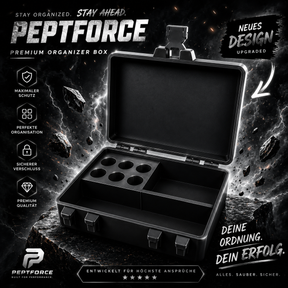 Peptid-Organizer | 6x 3ML Vials + Tupfer + Spritzen