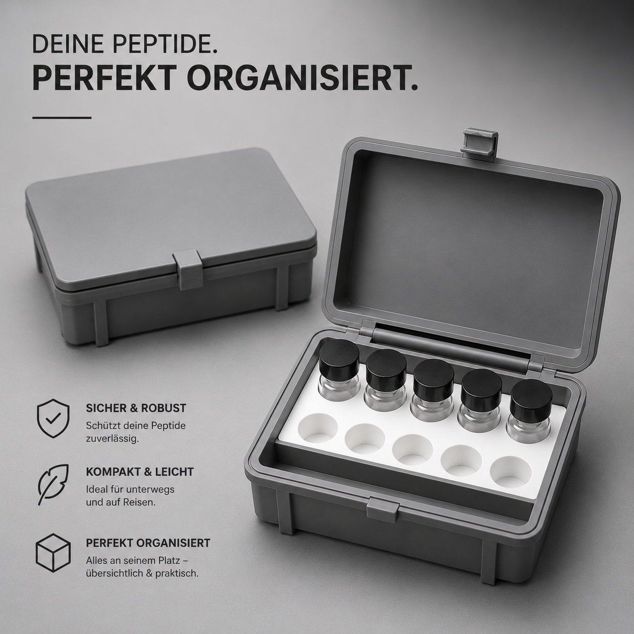 Aufbewahrungsbox – 10x 3ml Vials