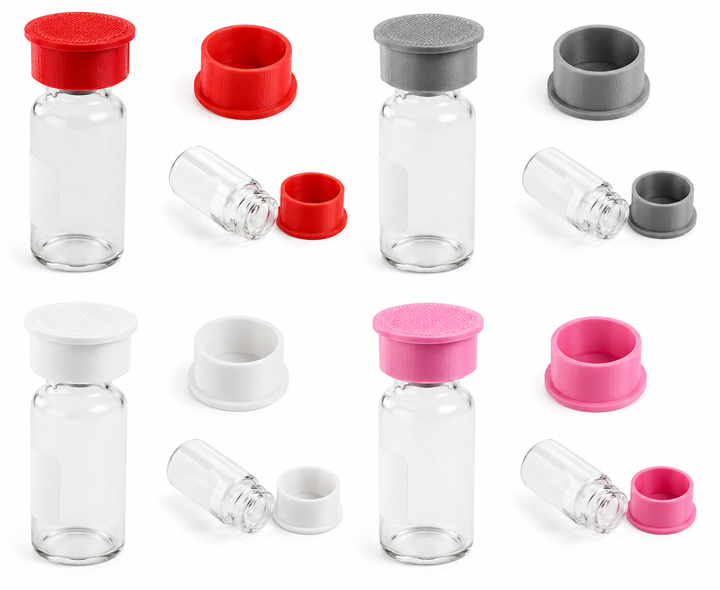 PEPTFORCE flaschen-Verschluss 3 & 10 ML | Farbe wählbar
