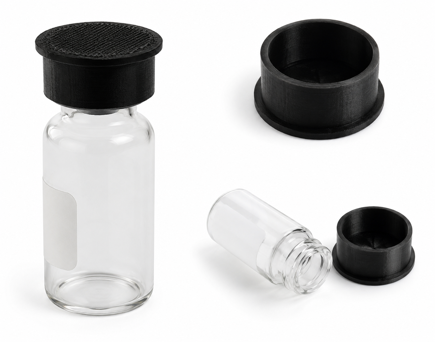 PEPTFORCE flaschen-Verschluss 3 & 10 ML | Farbe wählbar