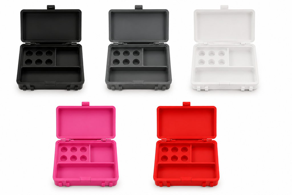 PEPTFORCE Peptid-Organizer | 6x 3ML Vials + Tupfer + Spritzen | Farbe wählbar